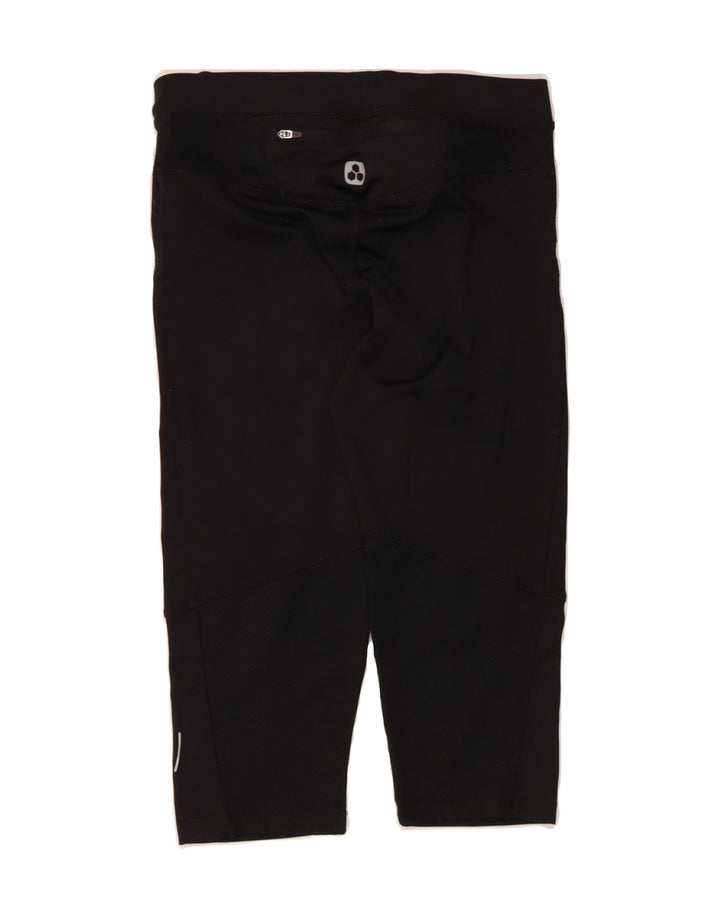 TOG 24 Womens Capri Leggings UK 10 Small Black Vintage Tog 24 and Second-Hand Tog 24 from Messina Hembry 