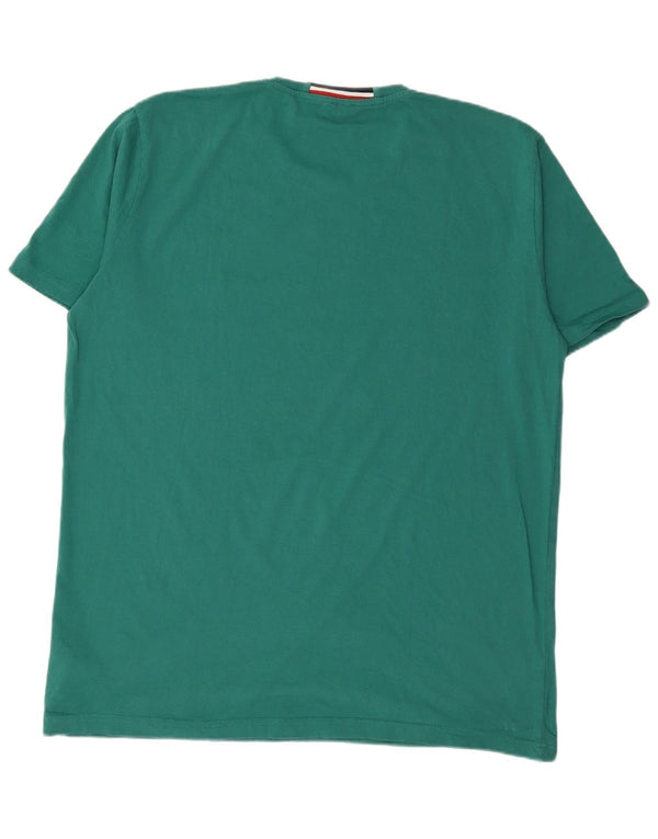 POLO ASSN. T-shirt da uomo Top 3XL cotone verde