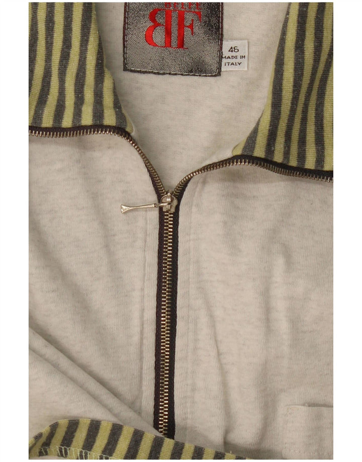 Polo da uomo Belfe IT 46 Small Grey Colourblock