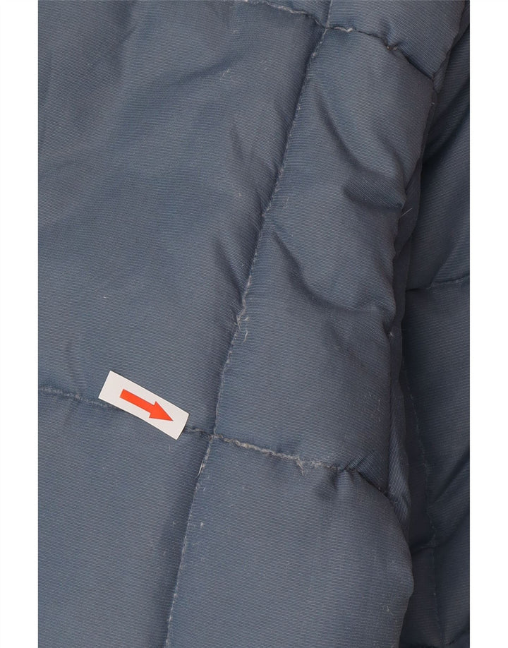 Giacca imbottita vintage da uomo UK 40 grande blu