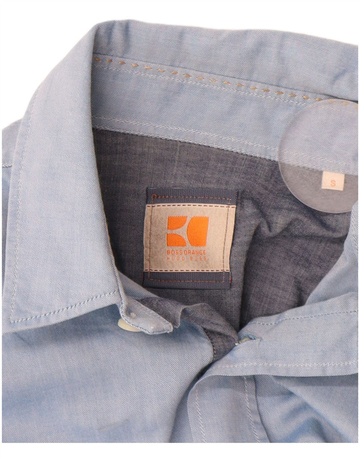 Camicia da uomo HUGO BOSS piccola blu