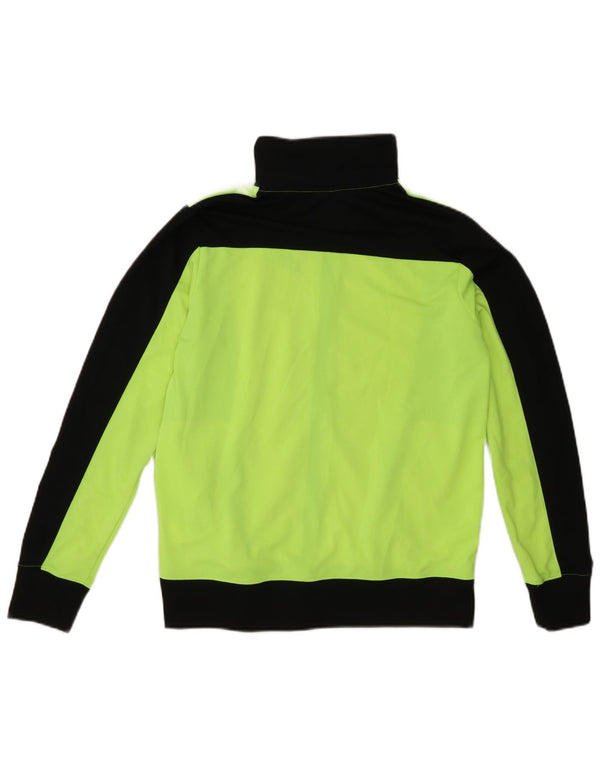 Giacca superiore della tuta da ragazzo Nike 13-14 anni Poliestere color block verde