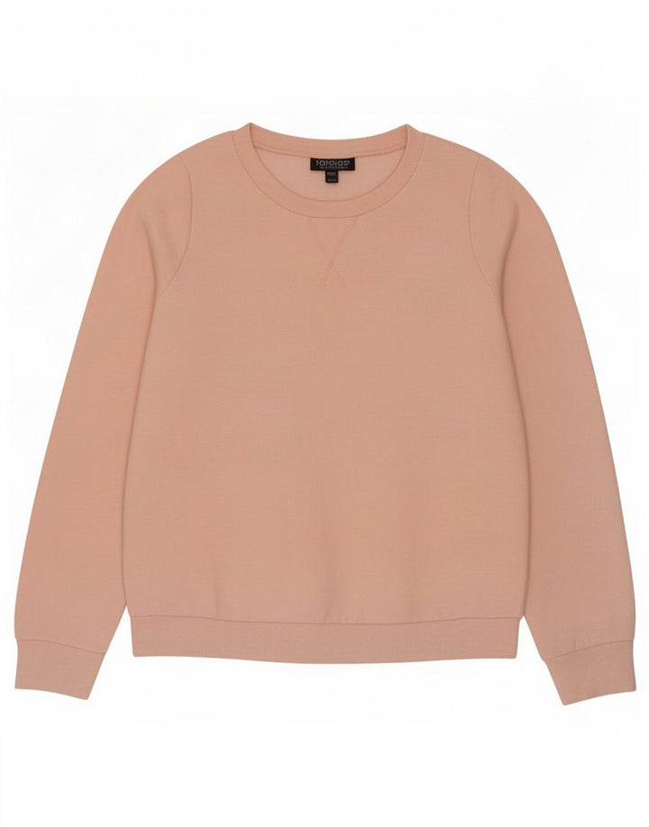 Topshop Felpa da donna Maglione UK 10 Small Rosa