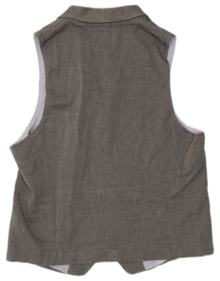 Gilet Uomo Naracamicie Cotone Grigio Medio