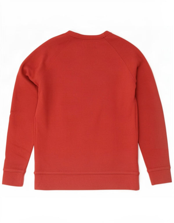 Felpa da uomo Marks & Spencer piccola in cotone rosso