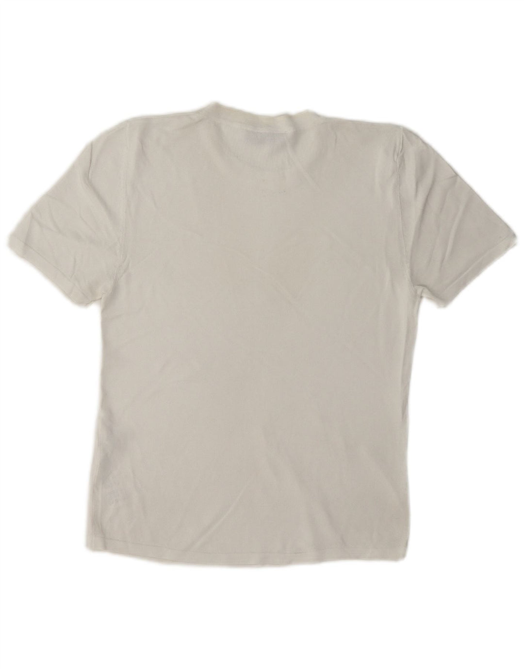 T-shirt Zara da donna Top UK 12 viscosa bianca media