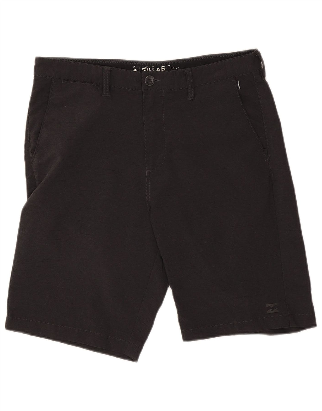Pantaloncini chino da uomo Billabong W33 grandi in poliestere nero