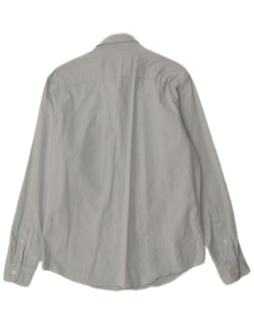 Camicia elasticizzata da uomo Abercrombie & Fitch grande in cotone blu