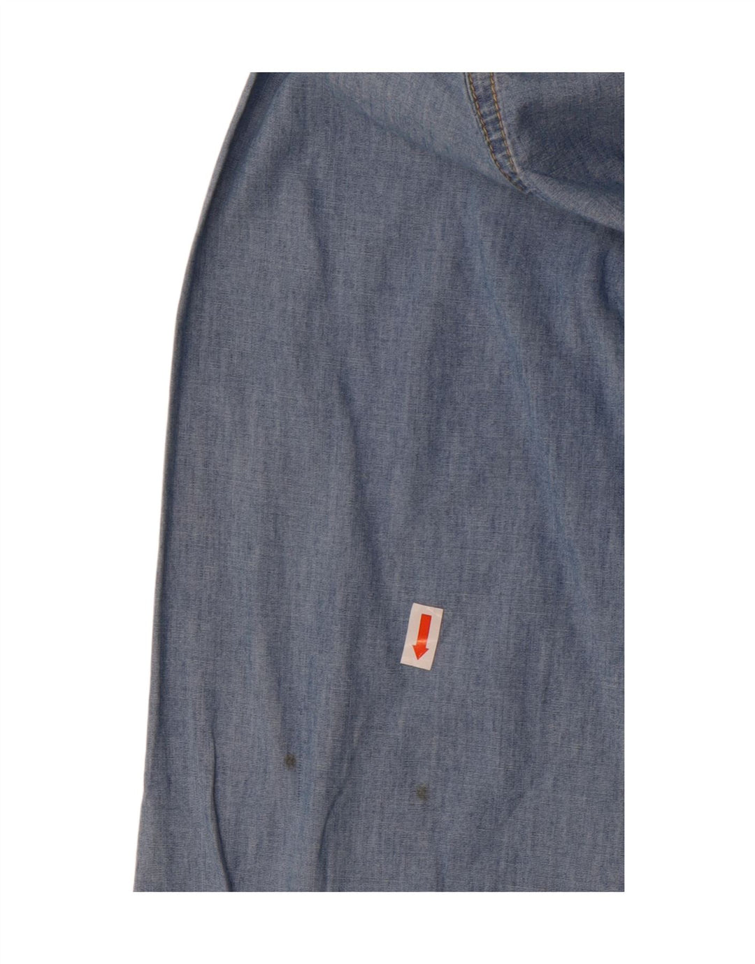 Camicia di jeans da donna Izod UK 16 grande cotone blu