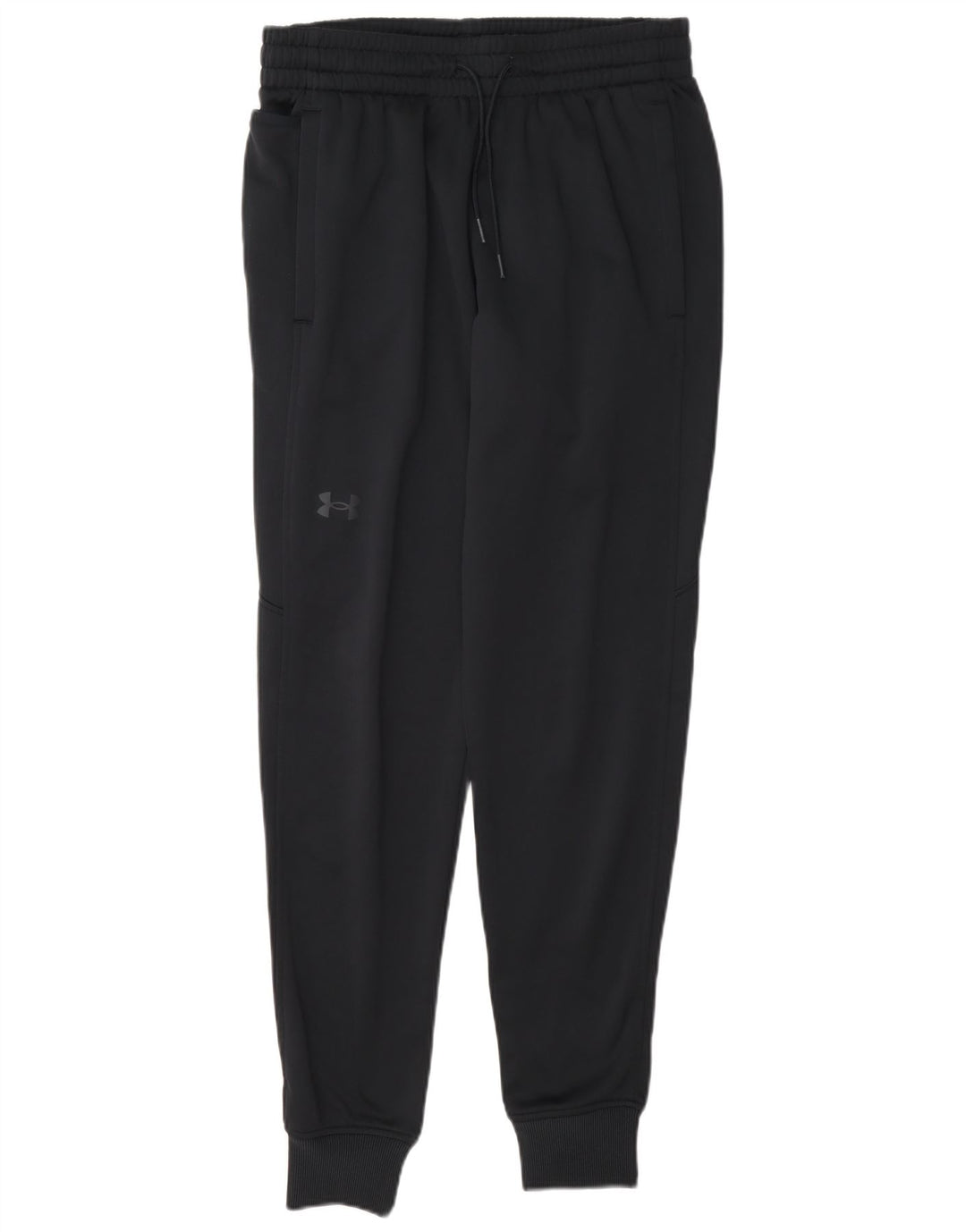 Under Armour Mens Tracksuit Trousers Joggers Medium Navy Blue Polyester