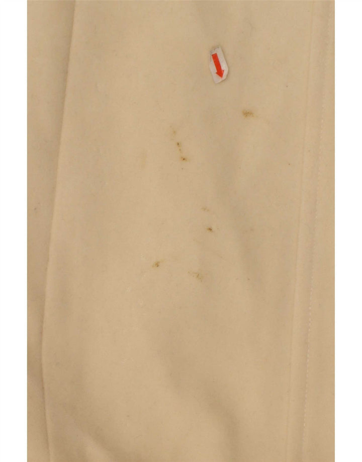 Cappotto Zara Donna UK 10 Small Beige Lana