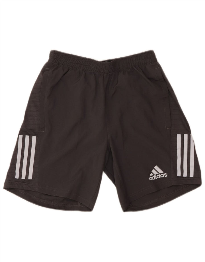 Pantaloncini sportivi Adidas Aeroready da uomo piccoli in poliestere grigio