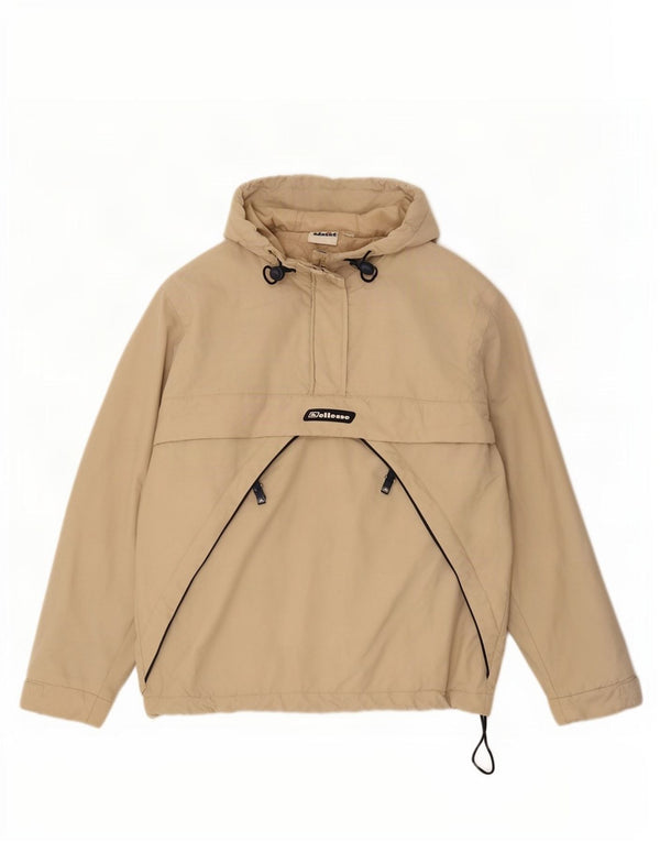 Giacca anorak oversize con cappuccio da donna Ellesse UK 10 Small Beige Poliestere