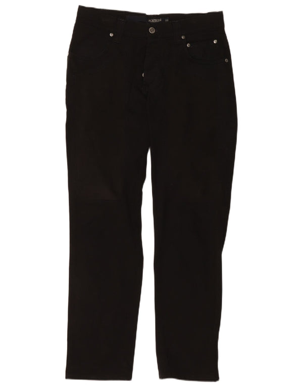 Jeans dritti da uomo Jeckerson W33 L28 cotone nero