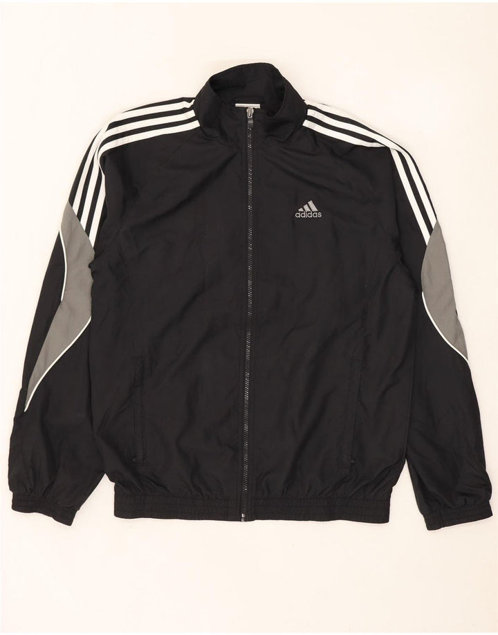 Giacca da tuta da uomo Adidas UK 36/38 Small Poliestere nero