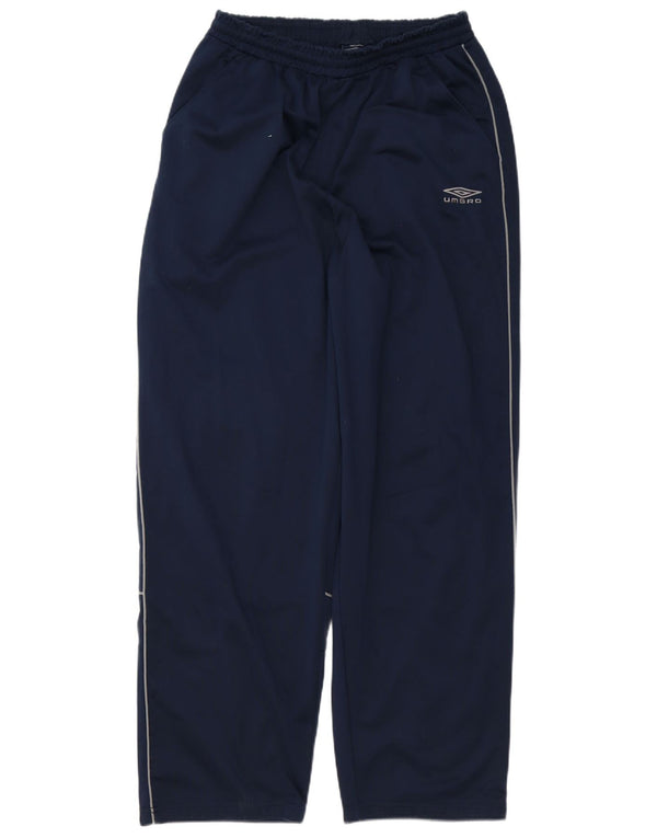 Pantaloni da tuta da uomo Umbro XL in poliestere blu navy