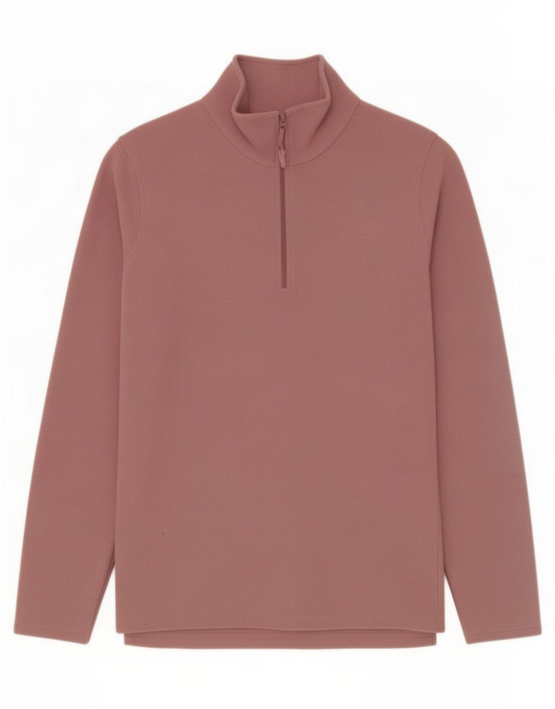 Mountain Warehouse Maglione in pile da uomo con collo con zip piccolo poliestere rosa