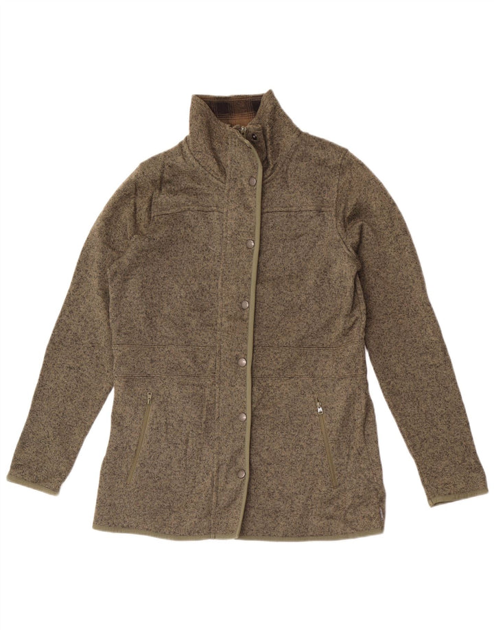 Giacca da tuta da donna Eddie Bauer UK 14 Medium Khaki Flecked