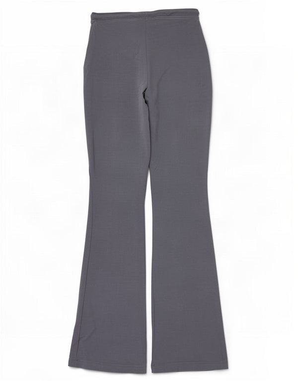 Pantaloni da tuta svasati da donna Zara UK 12 Cotone grigio medio