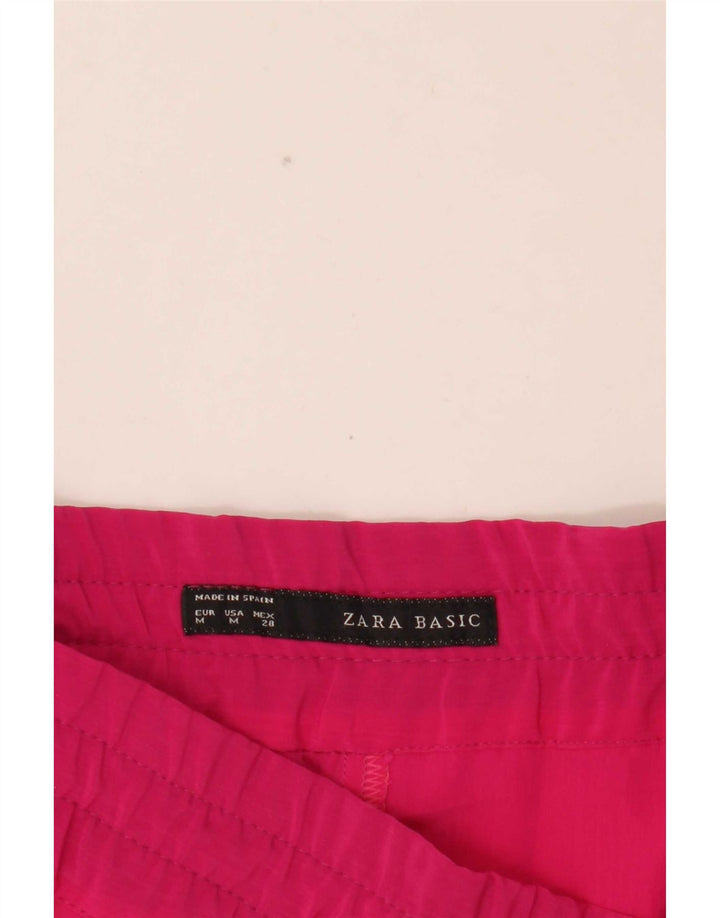 Pantaloni casual slim da donna Zara medi W28 L27 Rosa
