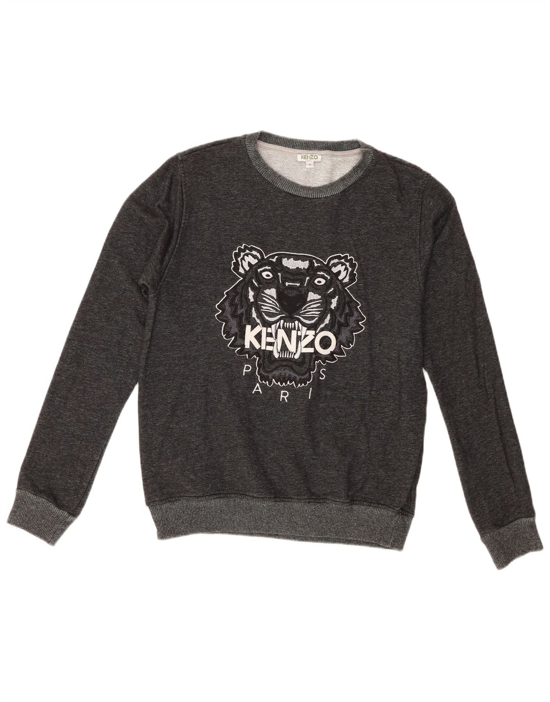 Felpa grafica da bambino Kenzo 15-16 anni in cotone grigio