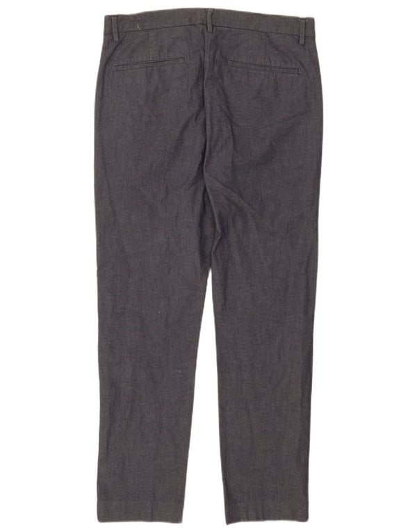 Pantaloni chino slim da uomo Marks & Spencer taglia 32 W32 L29 cotone blu