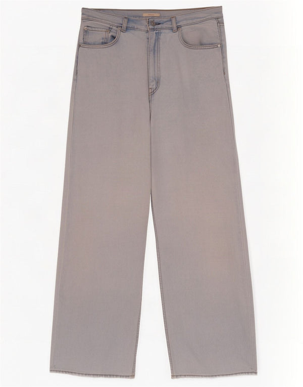Jeans larghi da donna a vita alta Levi's W31 L31 cotone blu