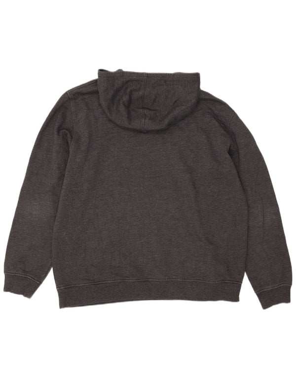 Felpa con cappuccio grafica da uomo New Balance Iowa Mavericks XL grigia