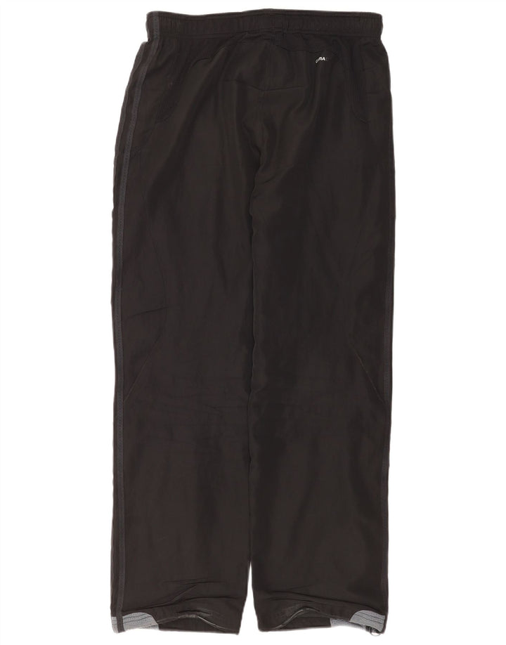 Pantaloni da tuta Adidas Climacool da uomo piccoli in poliestere color block nero