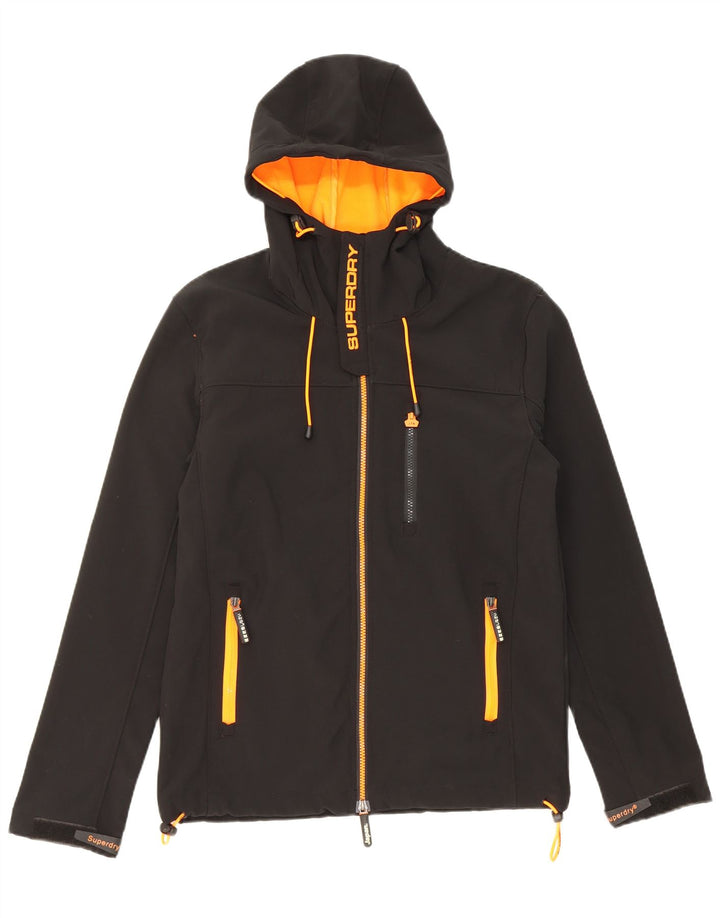 Giacca a vento da uomo Superdry The Windtrekker Graphic Windbreaker UK 38 Medium Black
