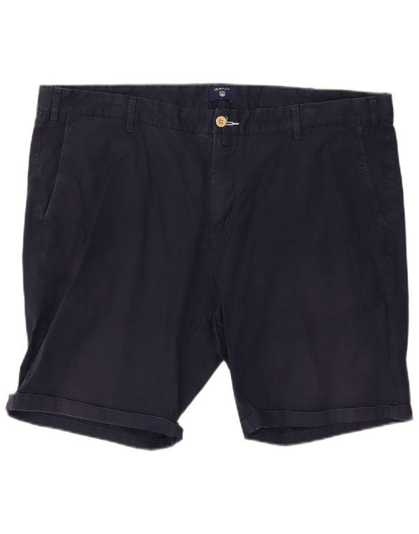 Pantaloncini chino da uomo Gant W42 2XL cotone blu navy