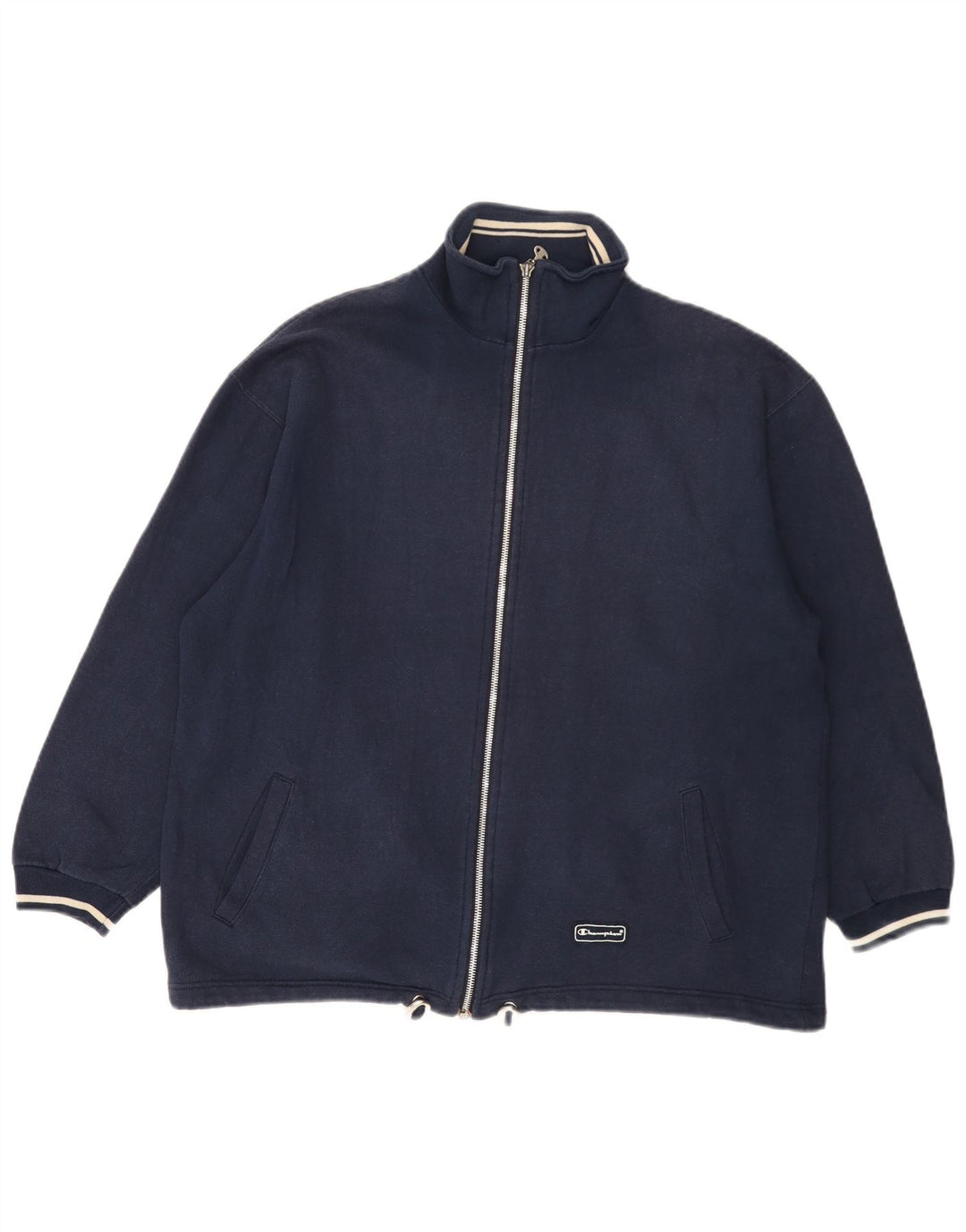 Giacca da tuta da uomo Champion in cotone blu navy medio