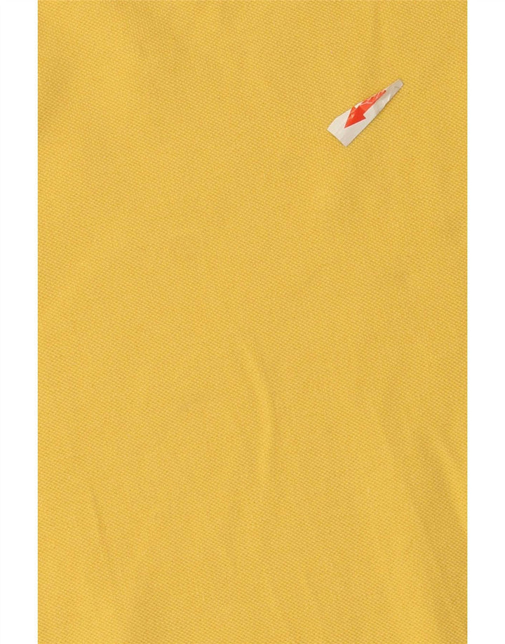 Polo Kappa Uomo Large in Cotone Giallo