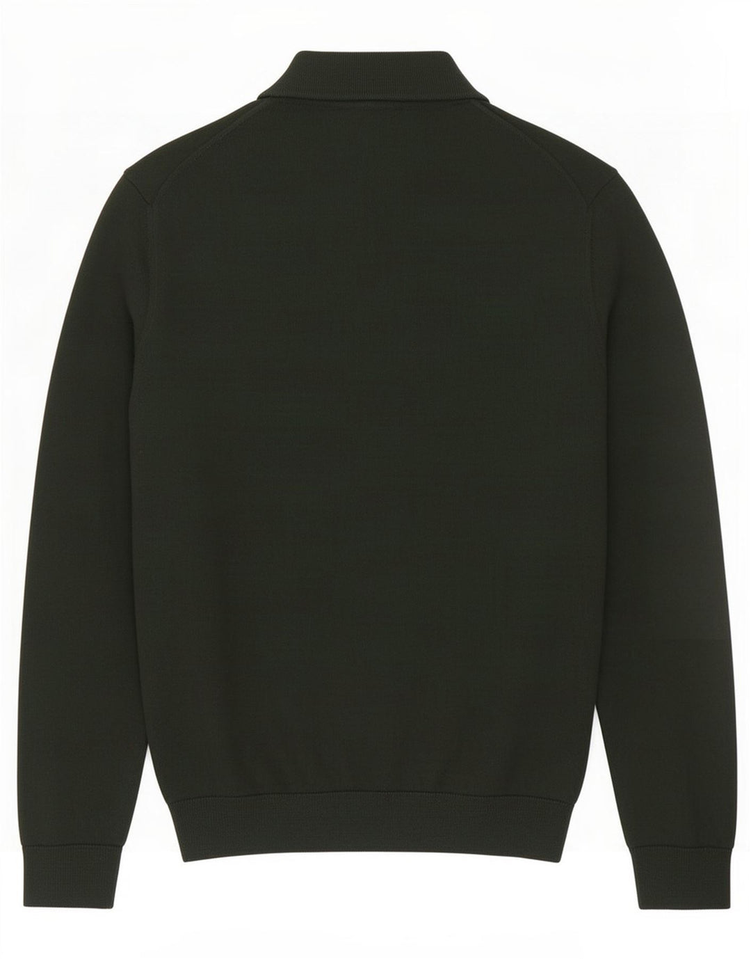 Maglione Zara da uomo con collo alto in acrilico verde medio