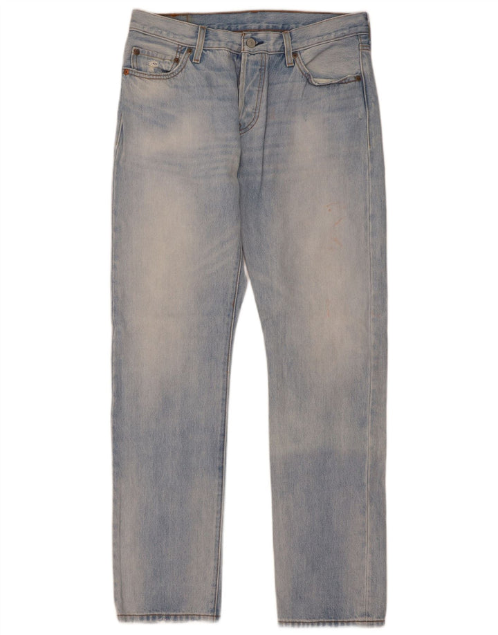 Jeans slim invecchiati da uomo Levi's W29 L32 in cotone blu
