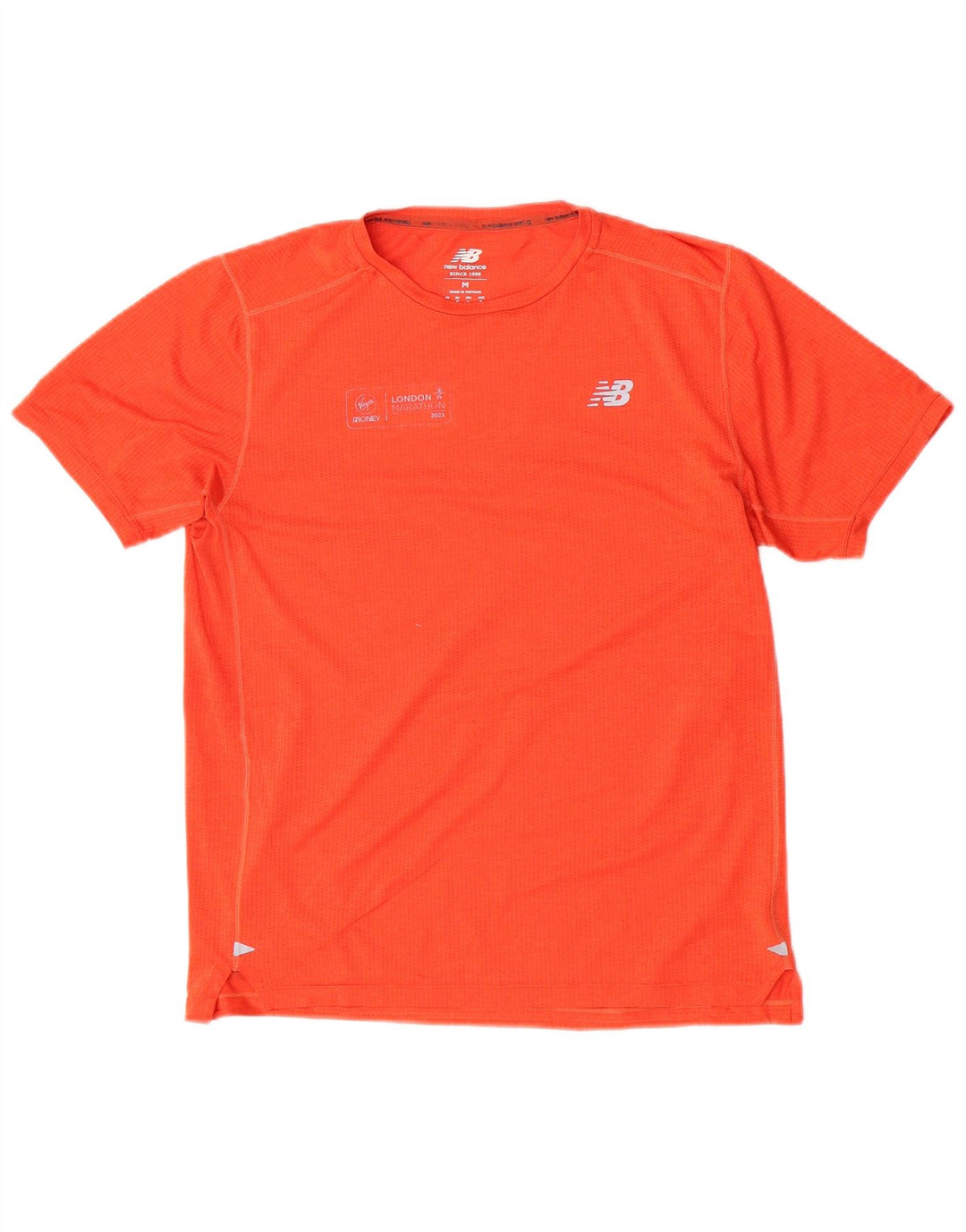 Maglietta da uomo New Balance arancione medio