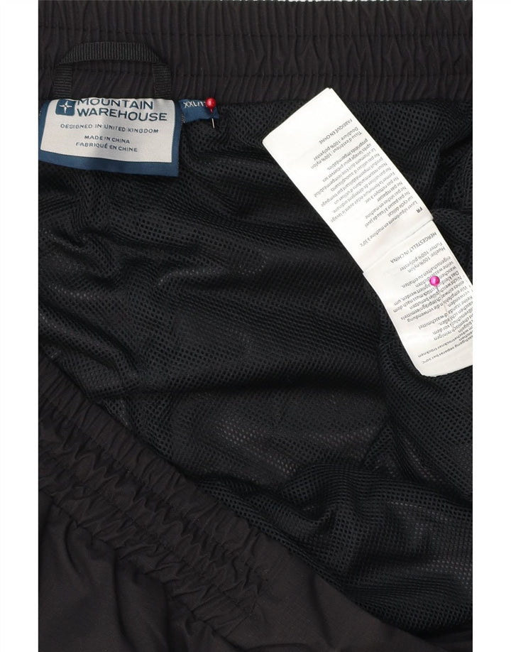Pantaloni impermeabili da uomo Mountain Warehouse 2XL Poliestere nero