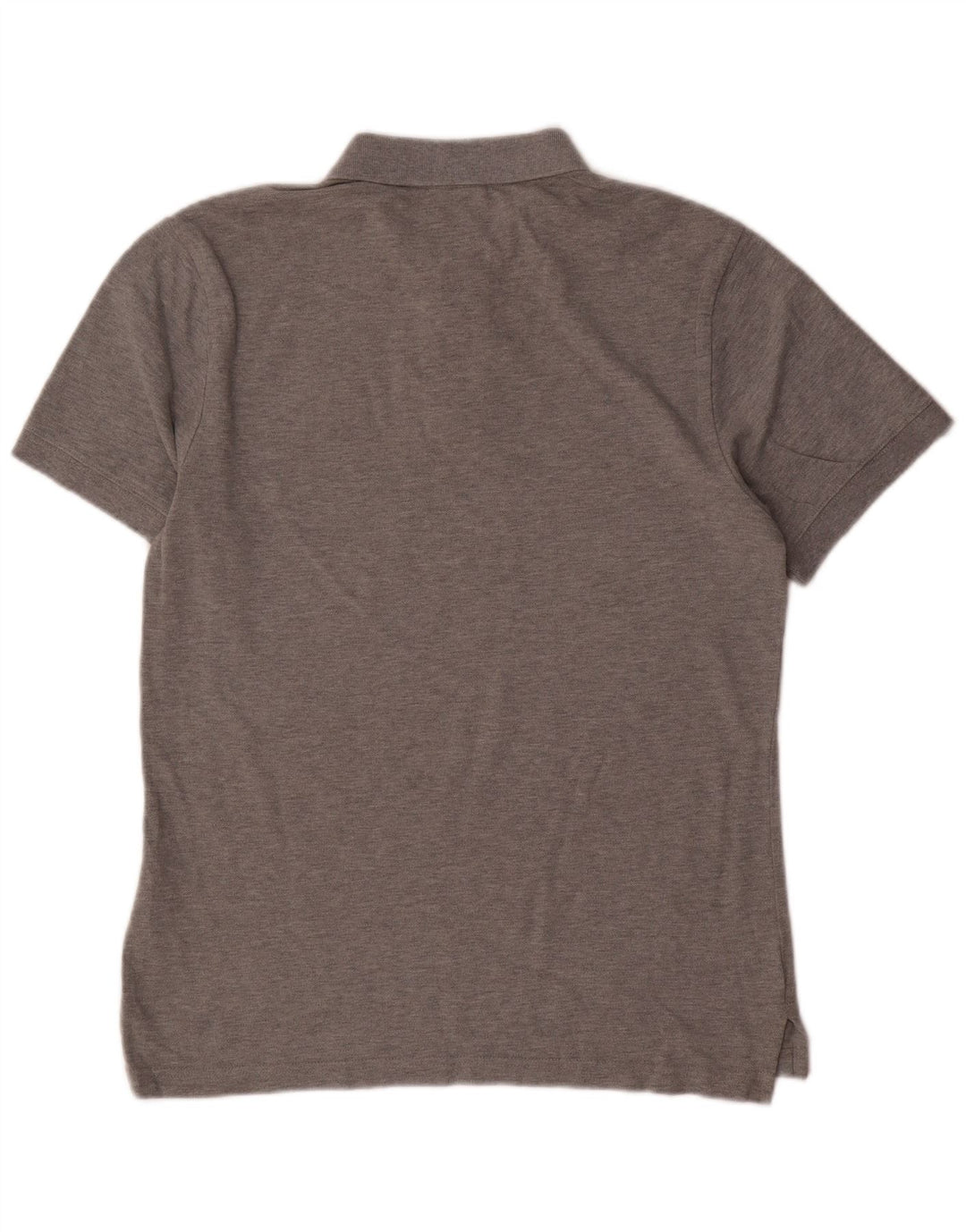Polo Nike da uomo a maniche corte, vestibilità regolare, piccola, in cotone grigio
