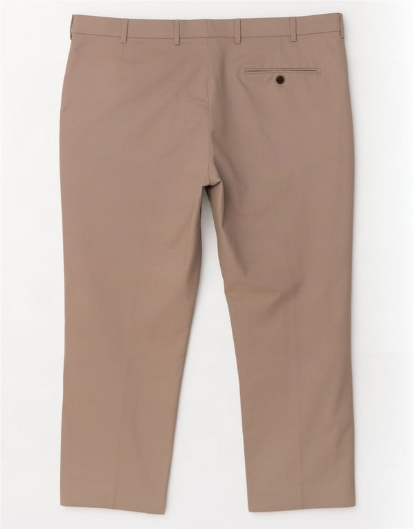 Pantaloni chino dritti corti Marks & Spencer da uomo W40 L25 grigi
