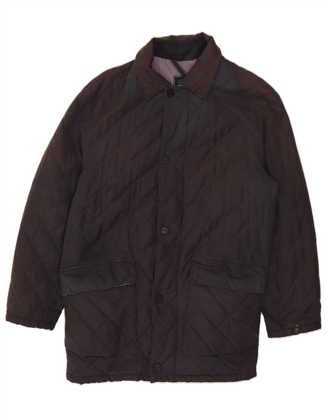 PAUL & SHARK Mens Yachting Windbreaker Jacket UK 38 Medium Navy Blue Vintage Paul & Shark and Second-Hand Paul & Shark from Messina Hembry 