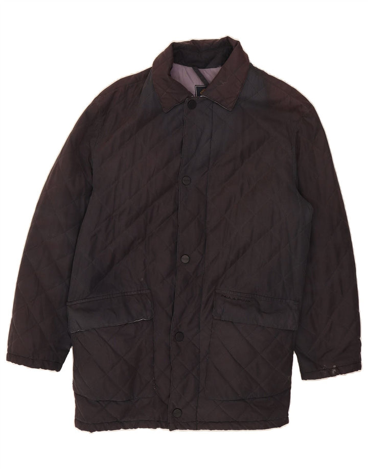 PAUL & SHARK Mens Yachting Windbreaker Jacket UK 38 Medium Navy Blue Vintage Paul & Shark and Second-Hand Paul & Shark from Messina Hembry 