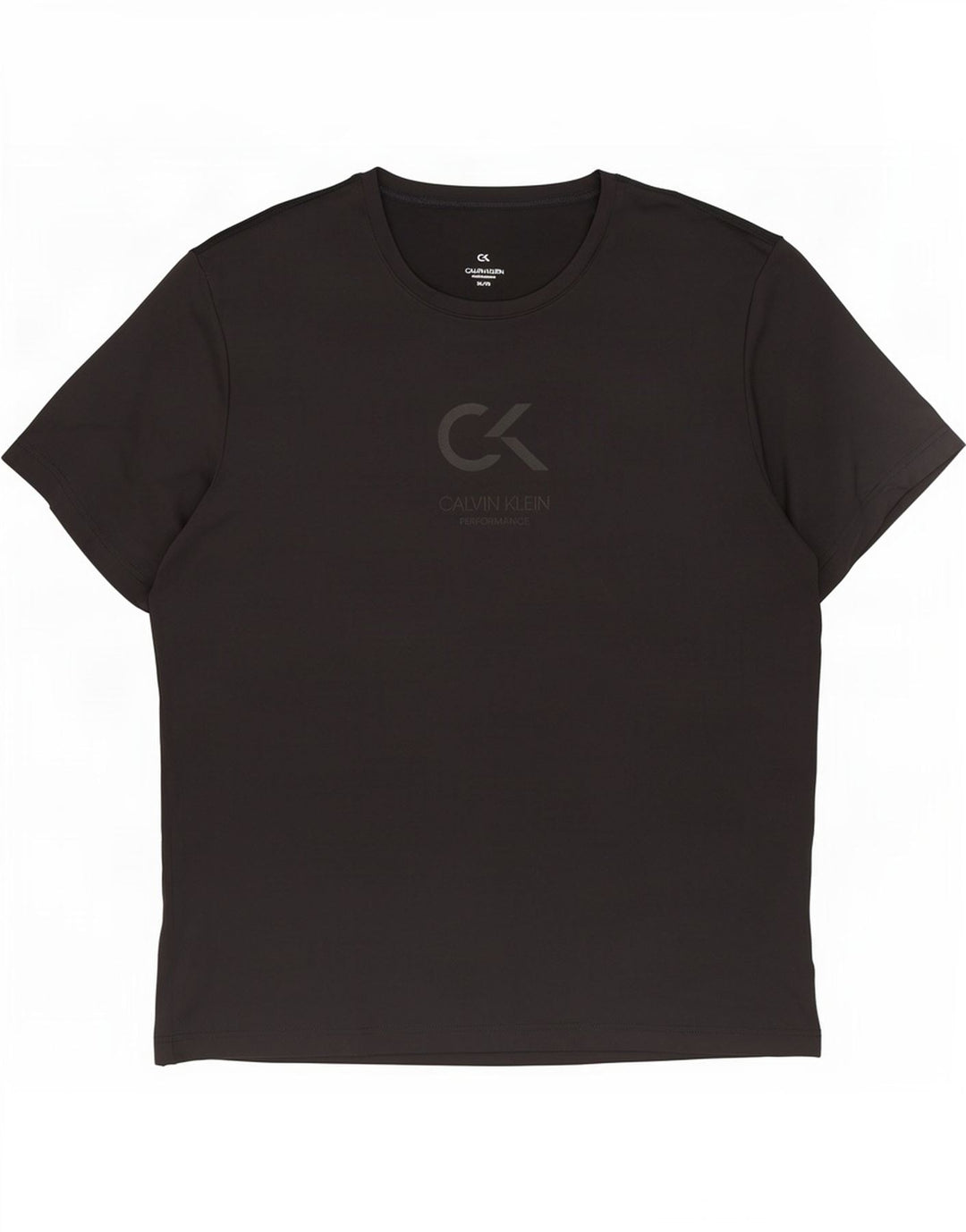 T-shirt grafica da uomo Calvin Klein Top XL poliestere nero