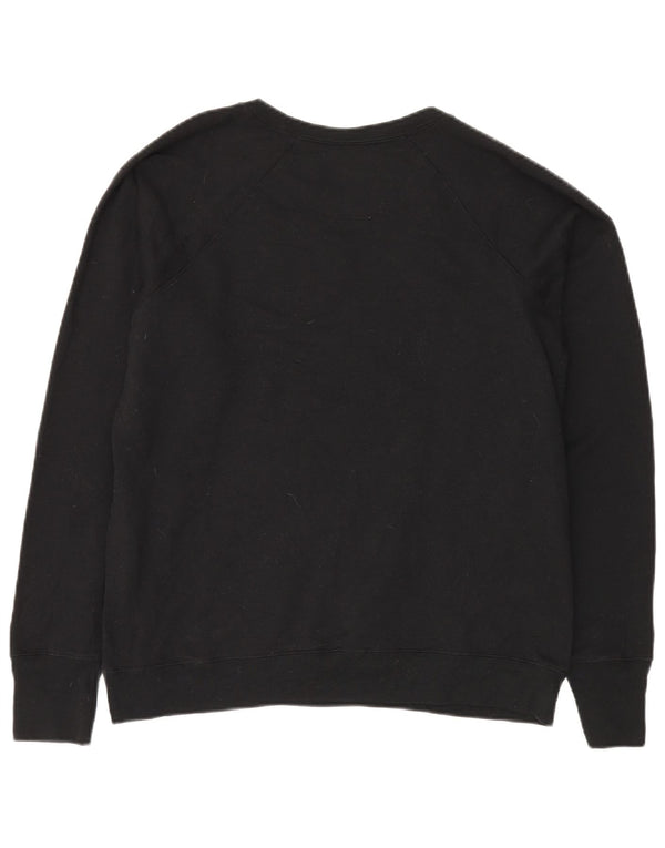 Felpa con grafica oversize da donna CHAMPION UK 18 XL Nera