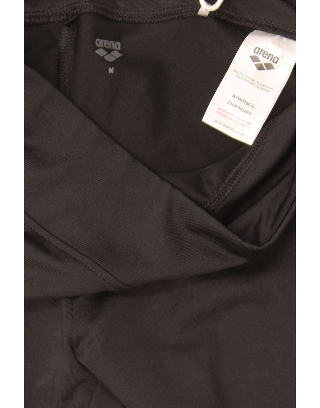 Leggings da donna Arena UK 14 poliestere nero medio