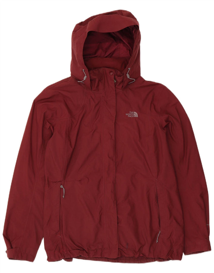 THE NORTH FACE Giacca antipioggia oversize da donna con cappuccio UK 18 XL Nylon marrone