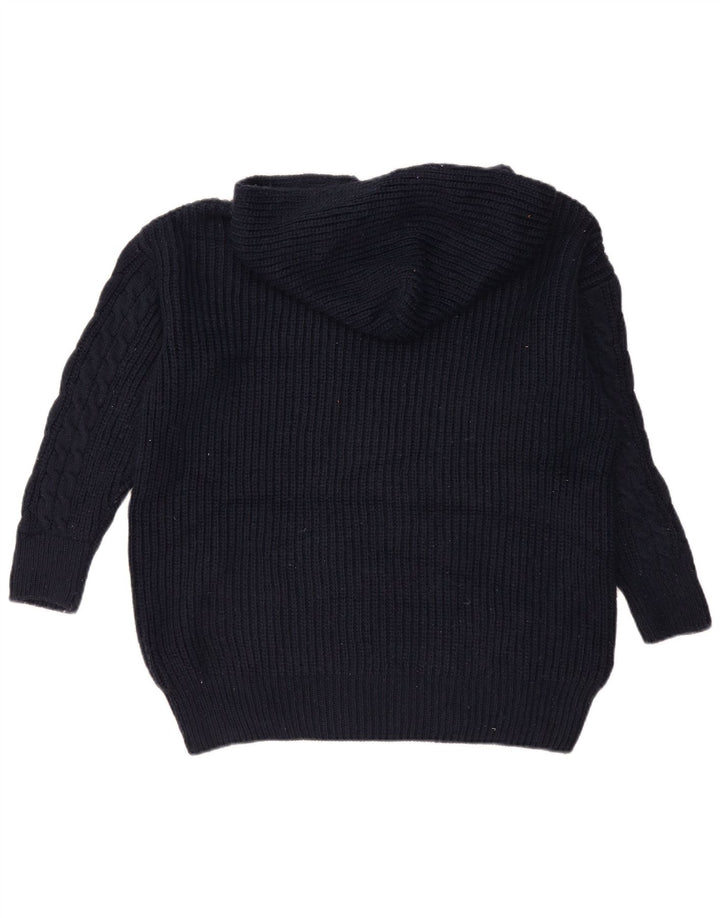 Maglione oversize da donna Marks & Spencer UK 14 blu navy medio