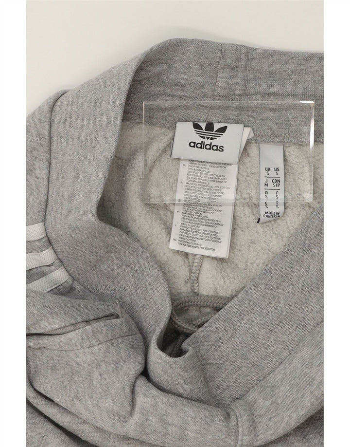 ADIDAS Mens Tracksuit Trousers Joggers Small  Grey Cotton Vintage Adidas and Second-Hand Adidas from Messina Hembry 