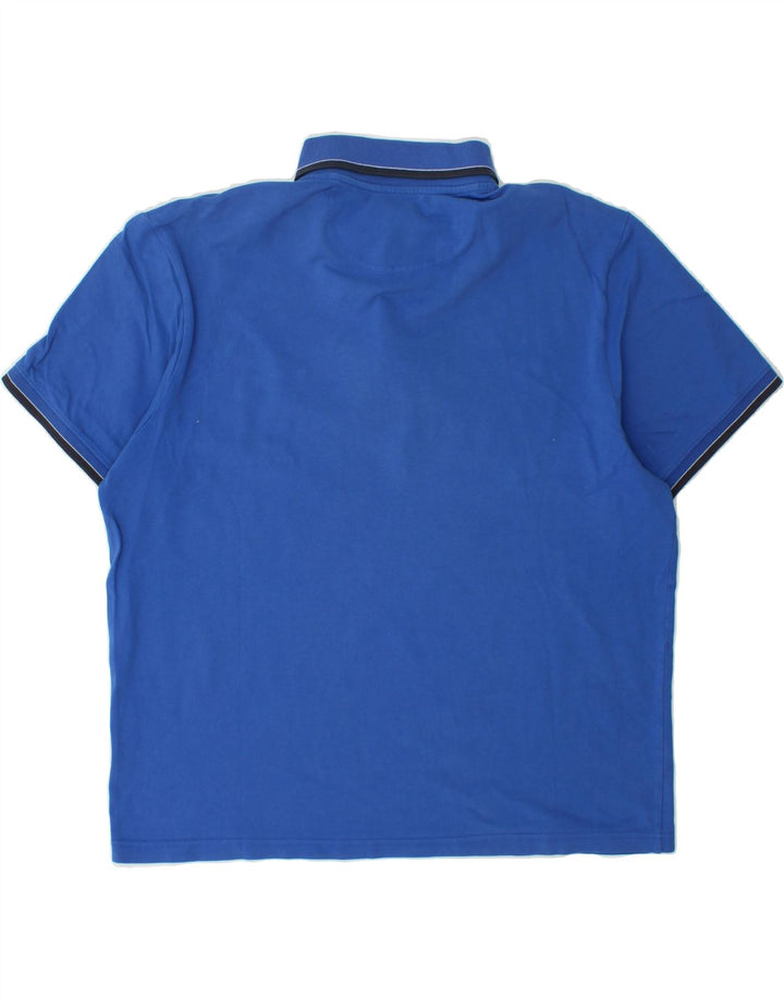 CHAMPION Mens Easy Fit Polo Shirt Large Blue Vintage Champion and Second-Hand Champion from Messina Hembry 