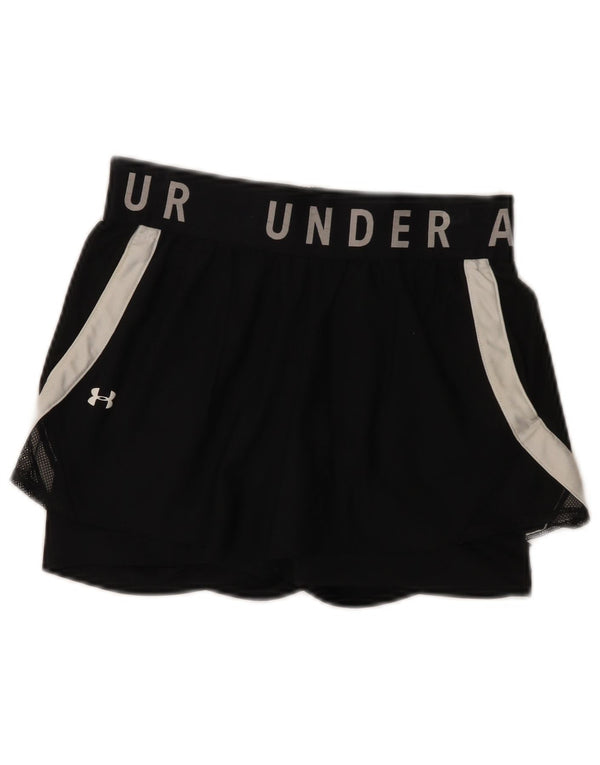 Pantaloncini sportivi Under Armour da donna Heat Gear UK 8 Small Black Colourblock