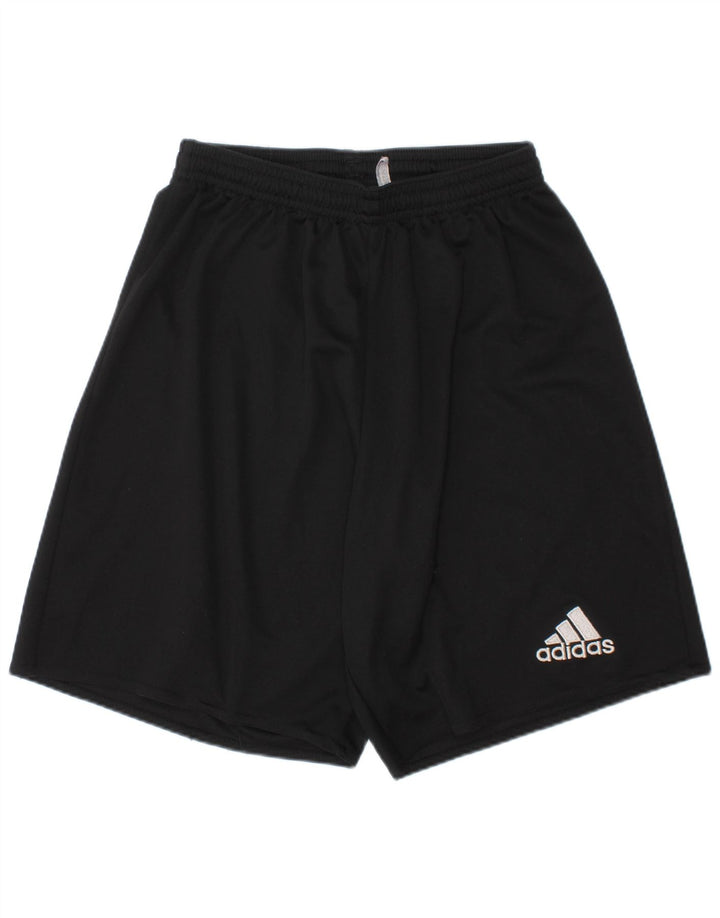 Pantaloncini sportivi ADIDAS da ragazzo Climalite 7-8 anni XS poliestere nero